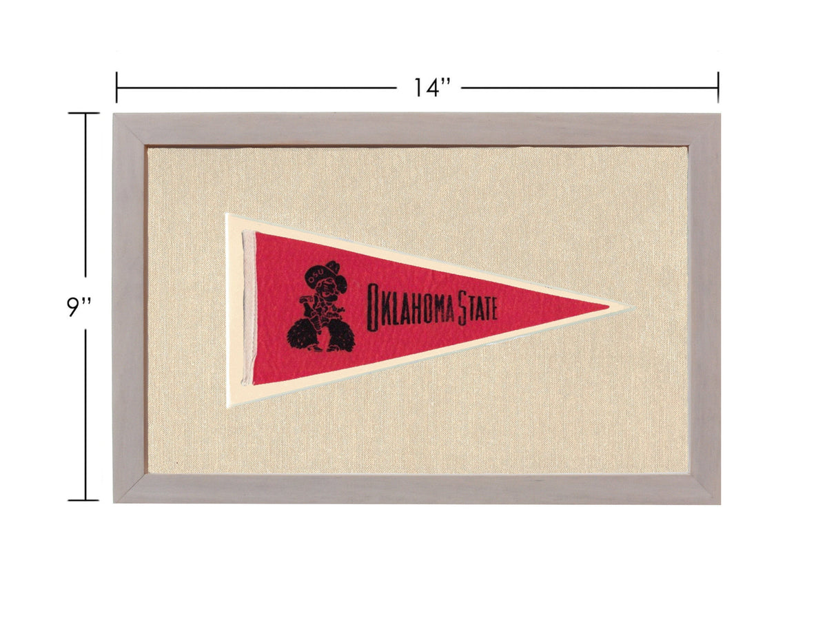 Americana Memories Vintage Pennants and Memorabilia Vintage Oklahoma State University Pennant
