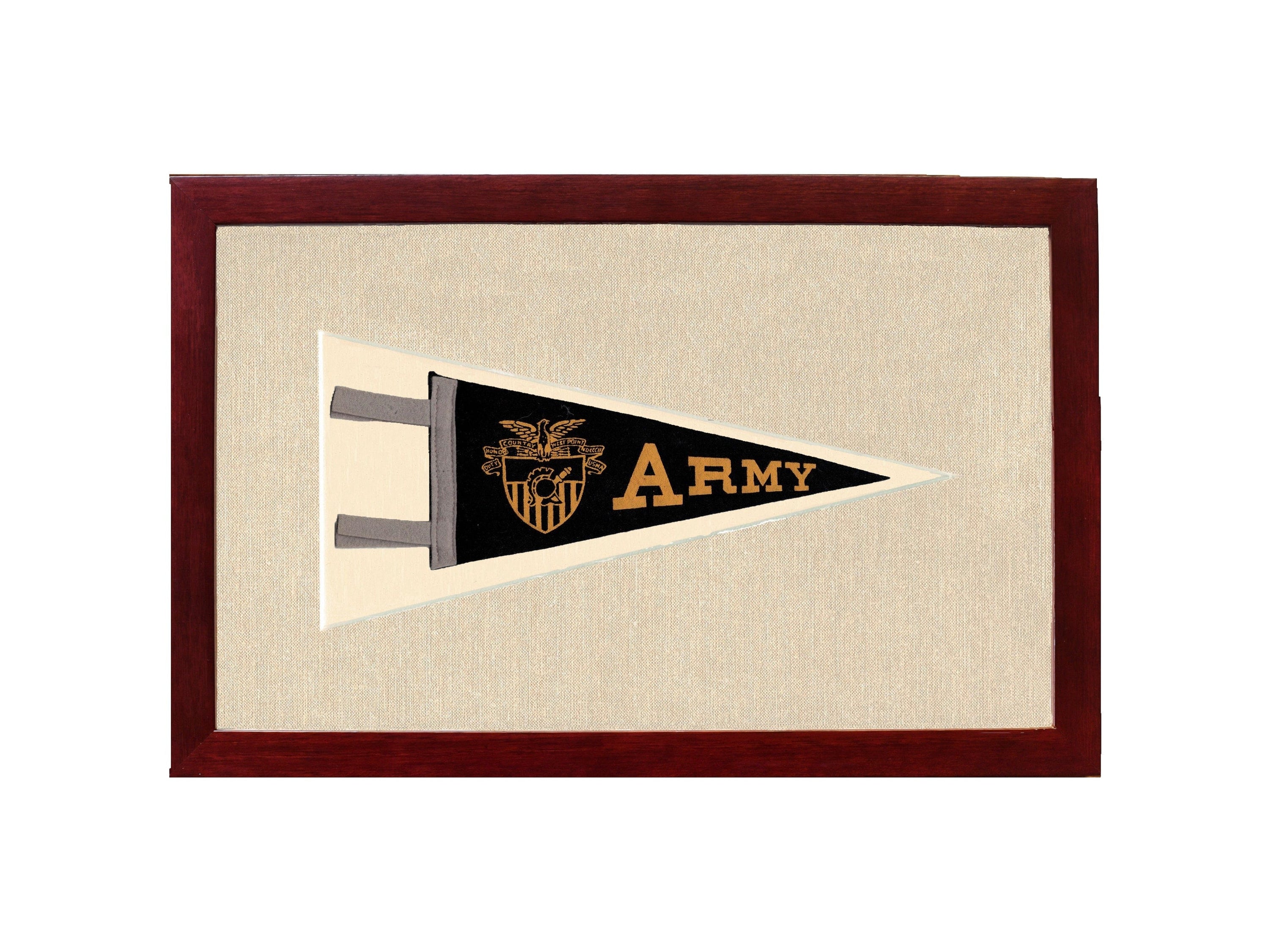 Americana Memories Vintage Pennants and Memorabilia Vintage Army Pennant