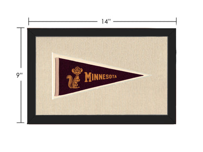 Americana Memories Vintage Pennants and Memorabilia Vintage Minnesota Pennant