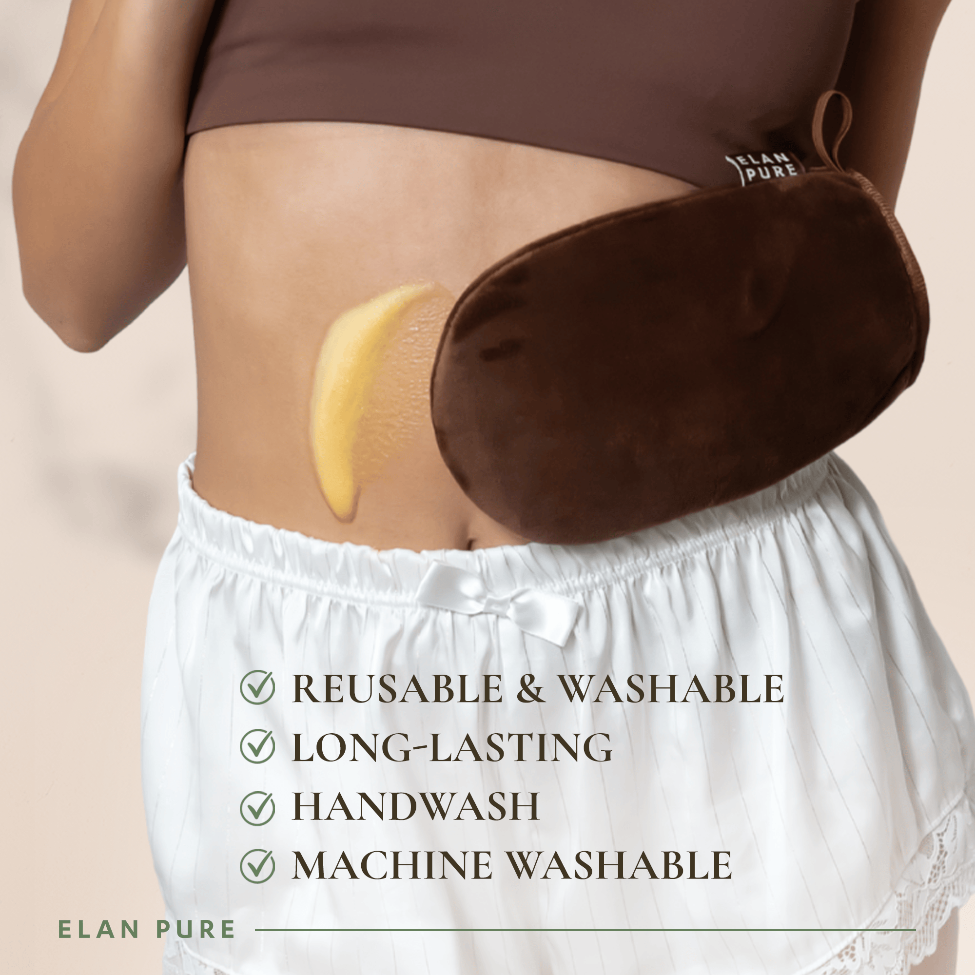 Elan Pure Self-Tanning Products Reusable Tanning Mitt
