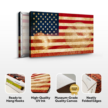 Tailored Canvases Canvas American Pastime - Sport Wall Art