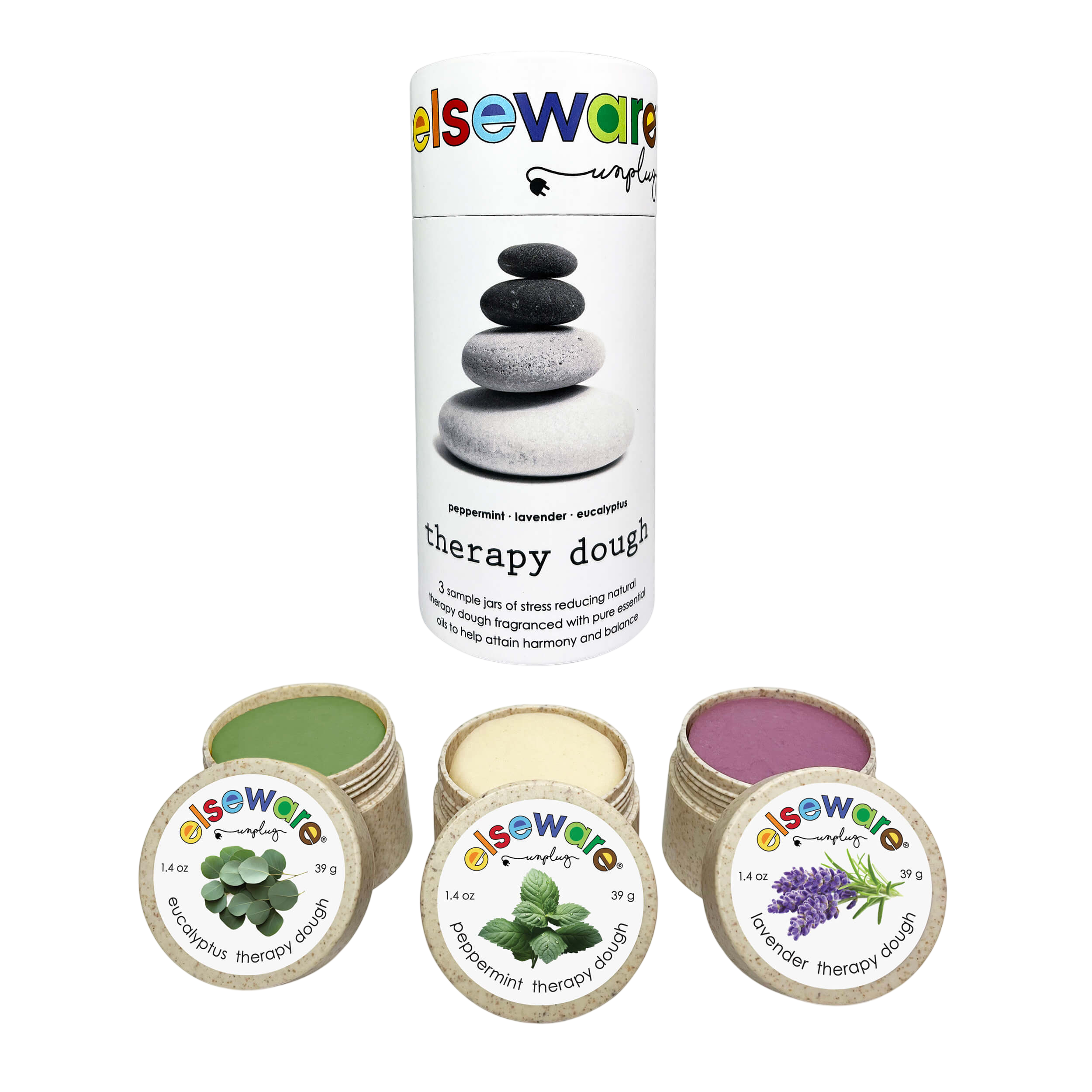 Therapy Dough Sampler – Calming Aromatherapy Stress-Relief