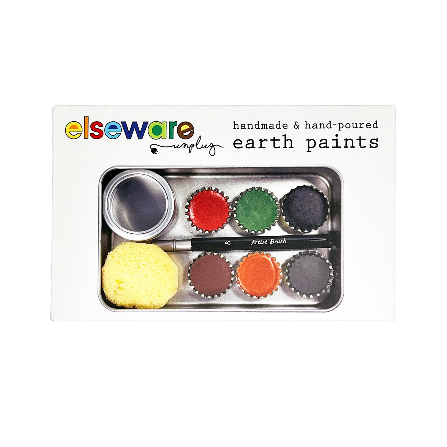 Earth Paints – Handmade – Set of 6 Natural Colors