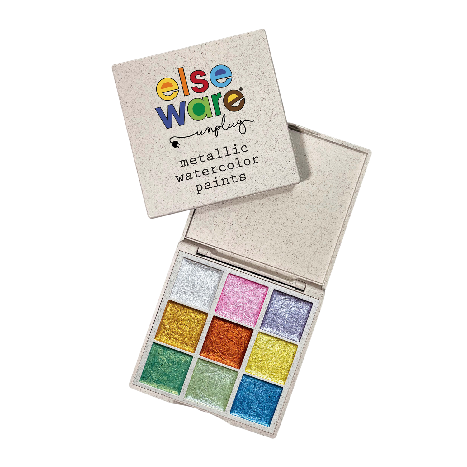 Metallic Watercolors – Wheat Straw Palette