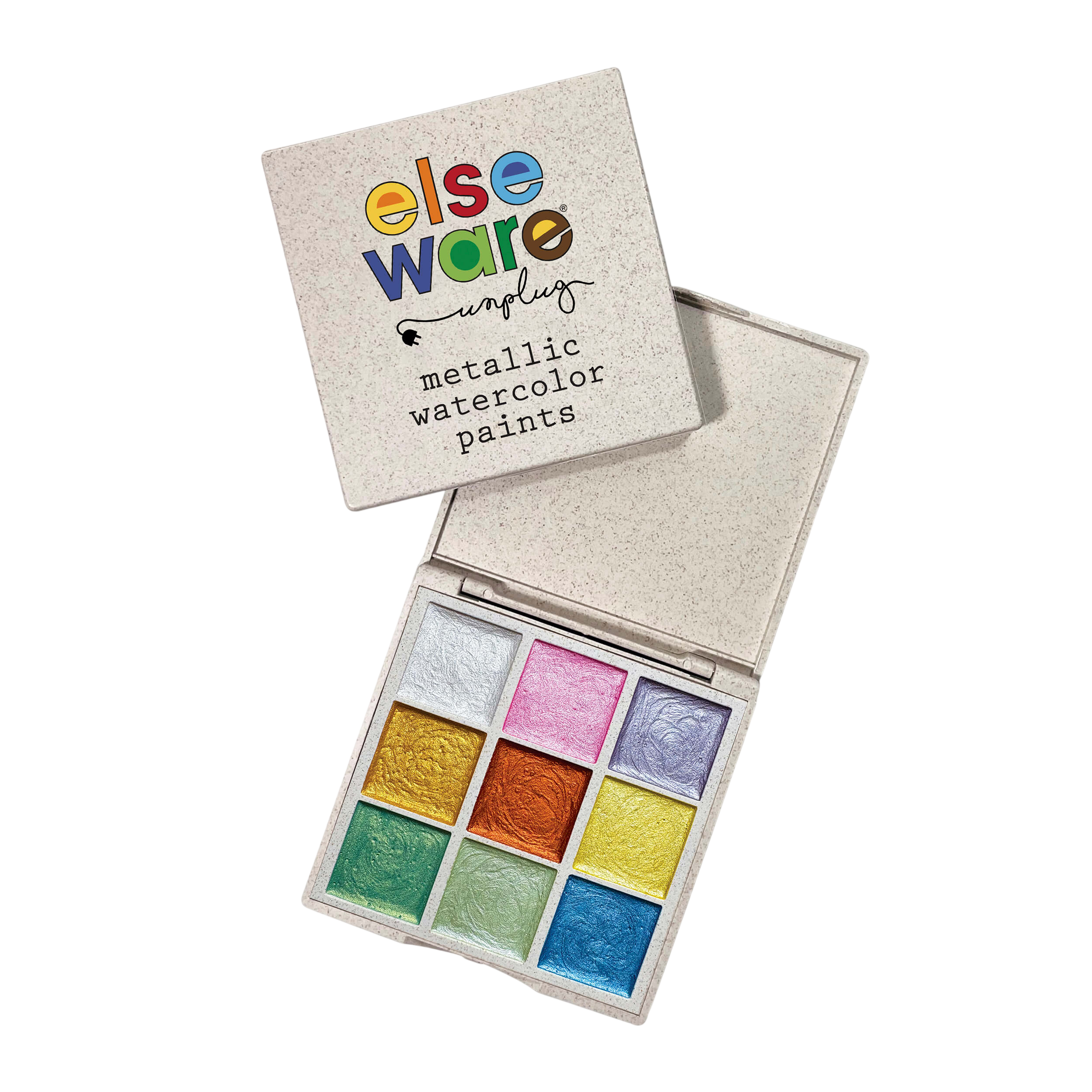 Metallic Watercolors – Wheat Straw Palette