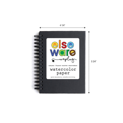 Watercolor Essentials Bundle | Bamboo Case, Metallics, &amp; Paper Pad