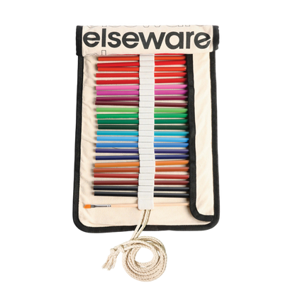 Watercolor Pencils – 36 Colors – Canvas Rollup – Eco-Friendly