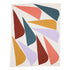 Biquette Throw Blanket Half Tones in Egyptian Cotton Easy Breezy Throw Blanket