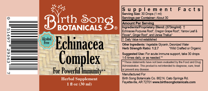 Echinacea Complex Herbal Tincture Liquid Echinacea Root Extract - My American Goods