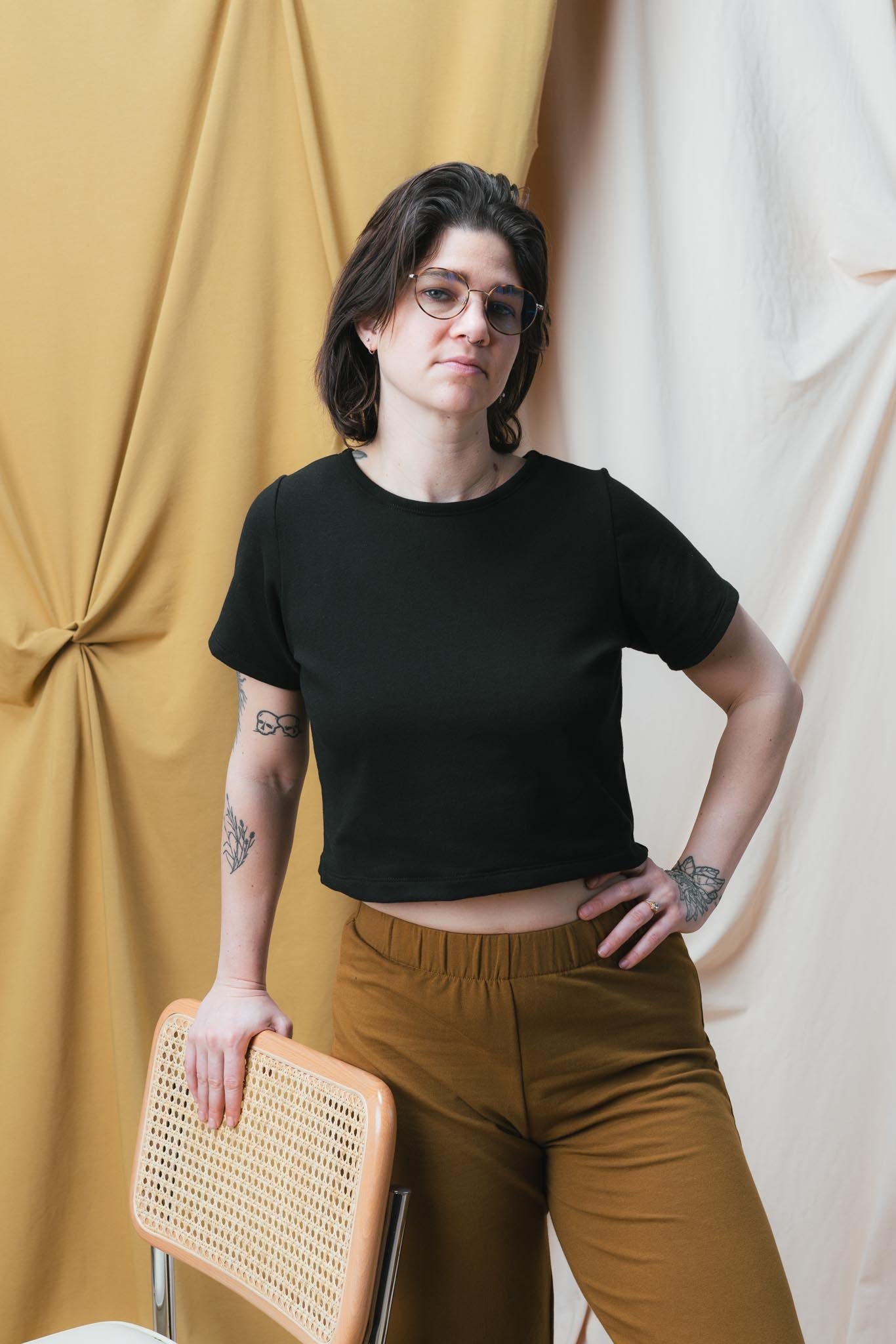 Eden Tee in Licorice