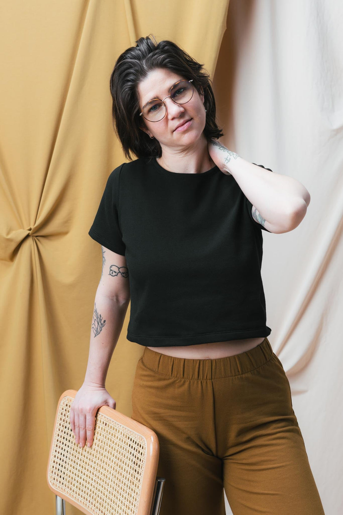 Eden Tee in Licorice