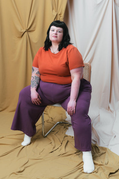 Eden Tee in Persimmon
