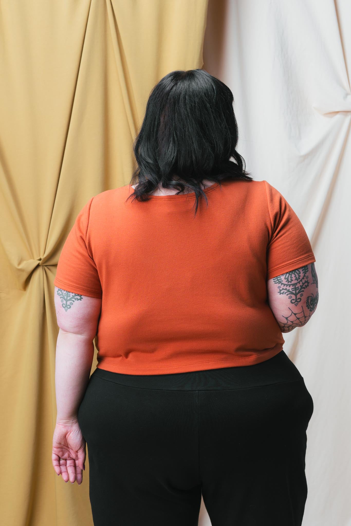 Eden Tee in Persimmon