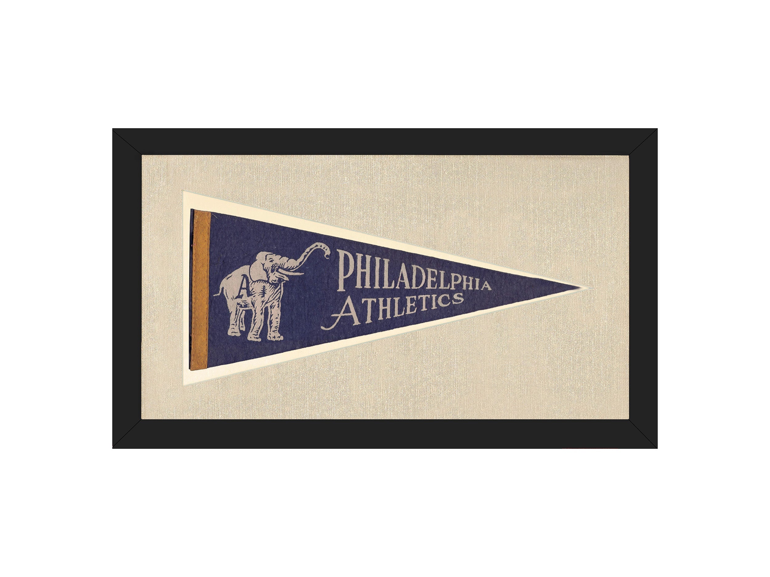 Vintage Philadelphia Athletics Pennant