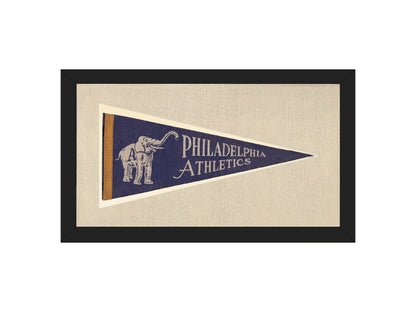 Vintage Philadelphia Athletics Pennant