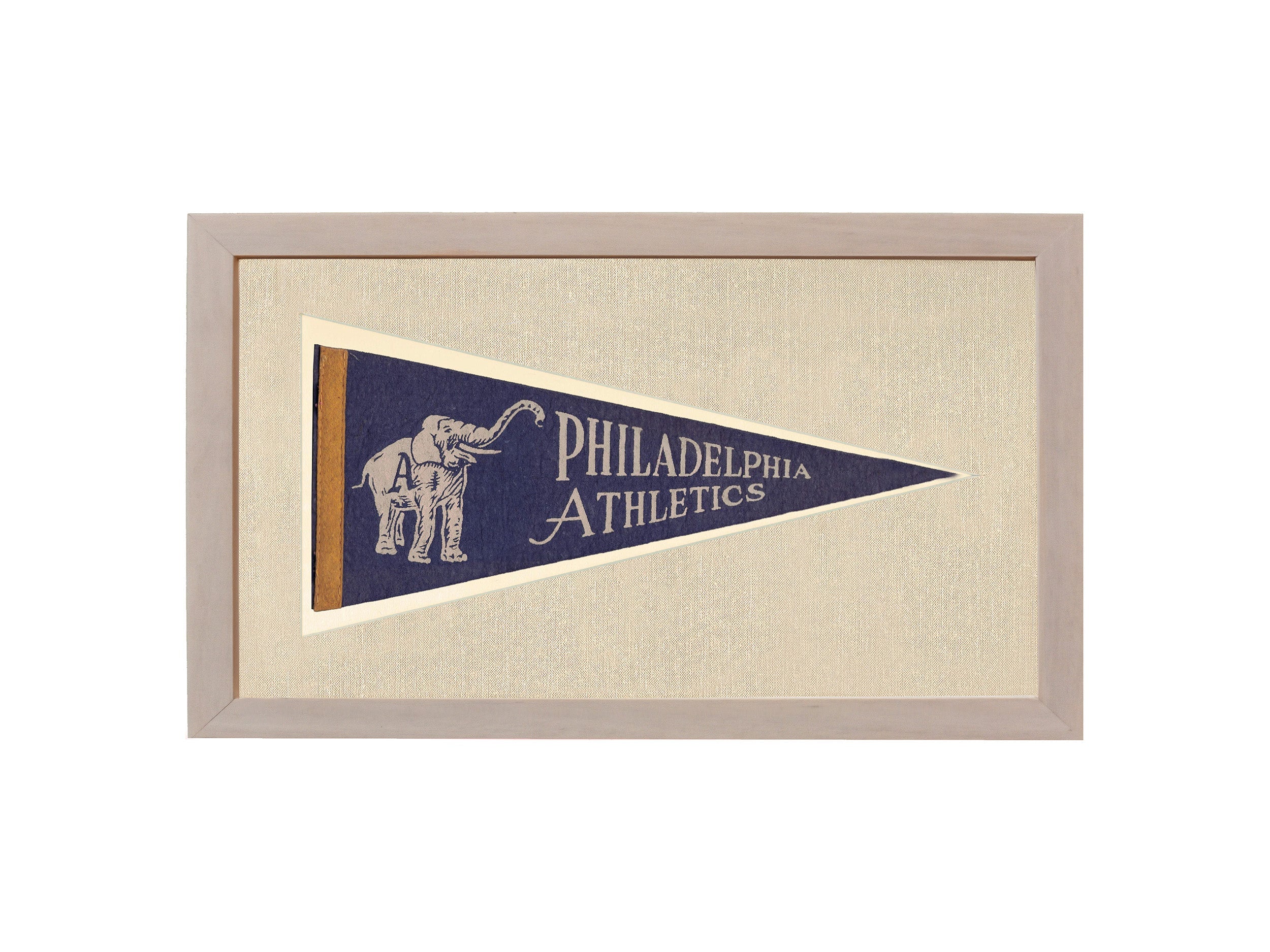 Vintage Philadelphia Athletics Pennant
