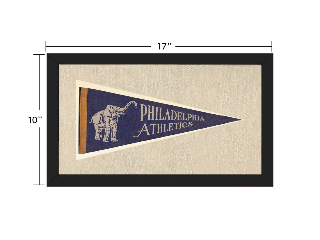 Vintage Philadelphia Athletics Pennant