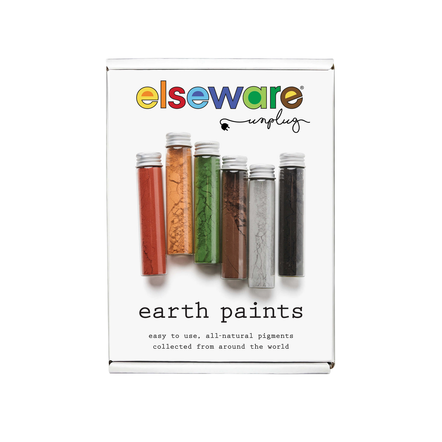 Earth Paint Set – Natural Mineral Pigments (15–17g per Vial)