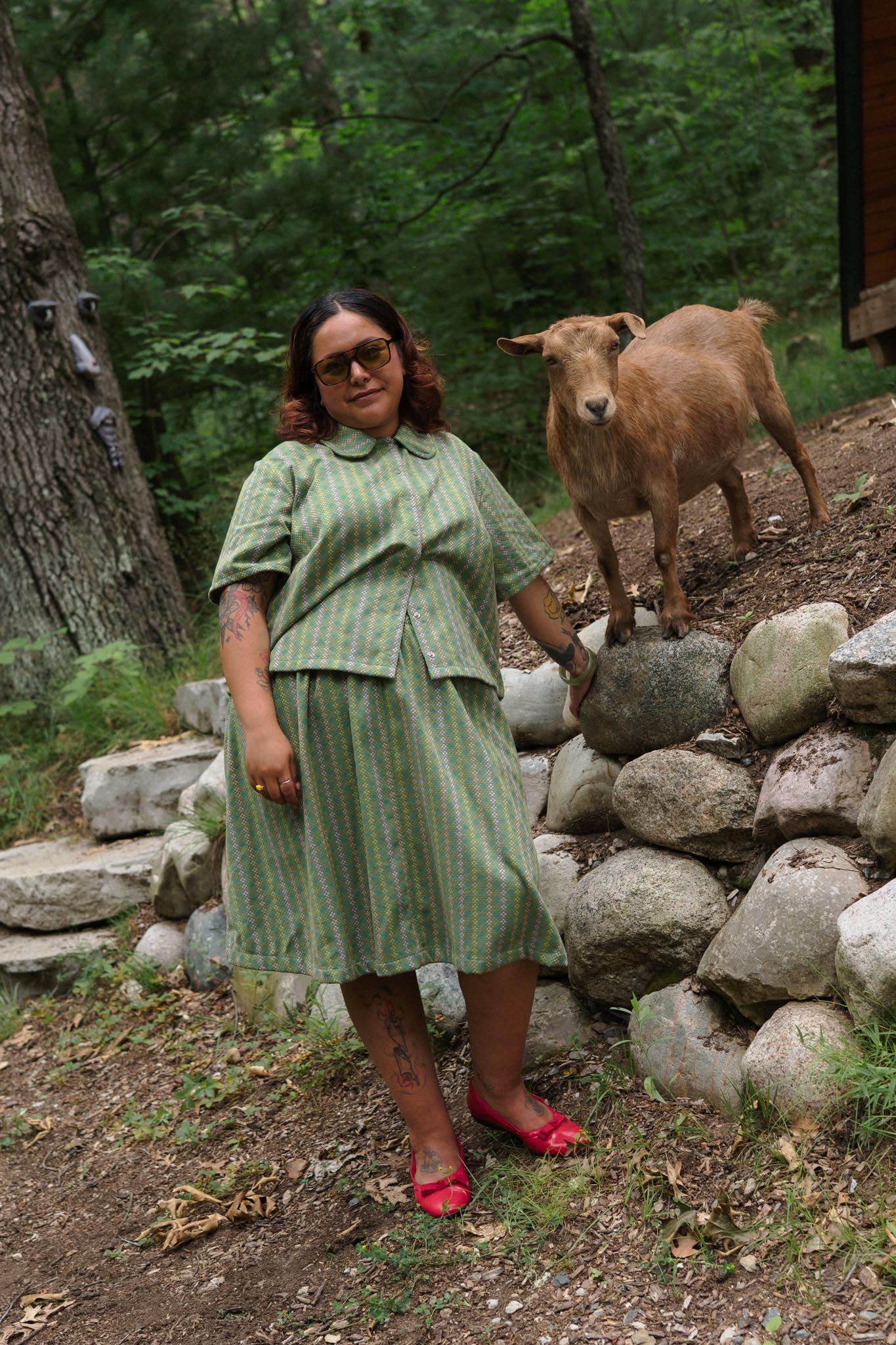 Afternoon Skirt in Aloe