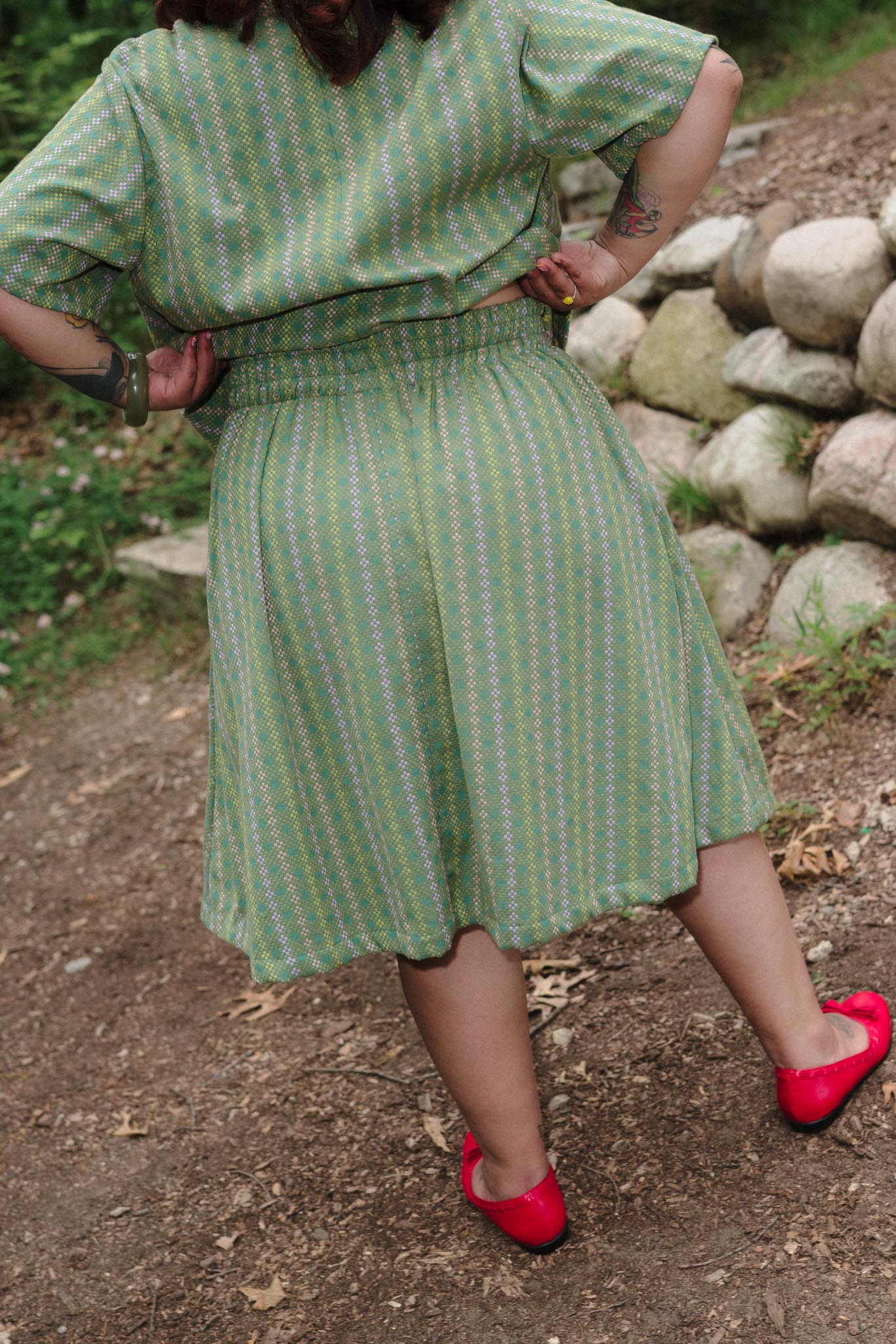 Afternoon Skirt in Aloe