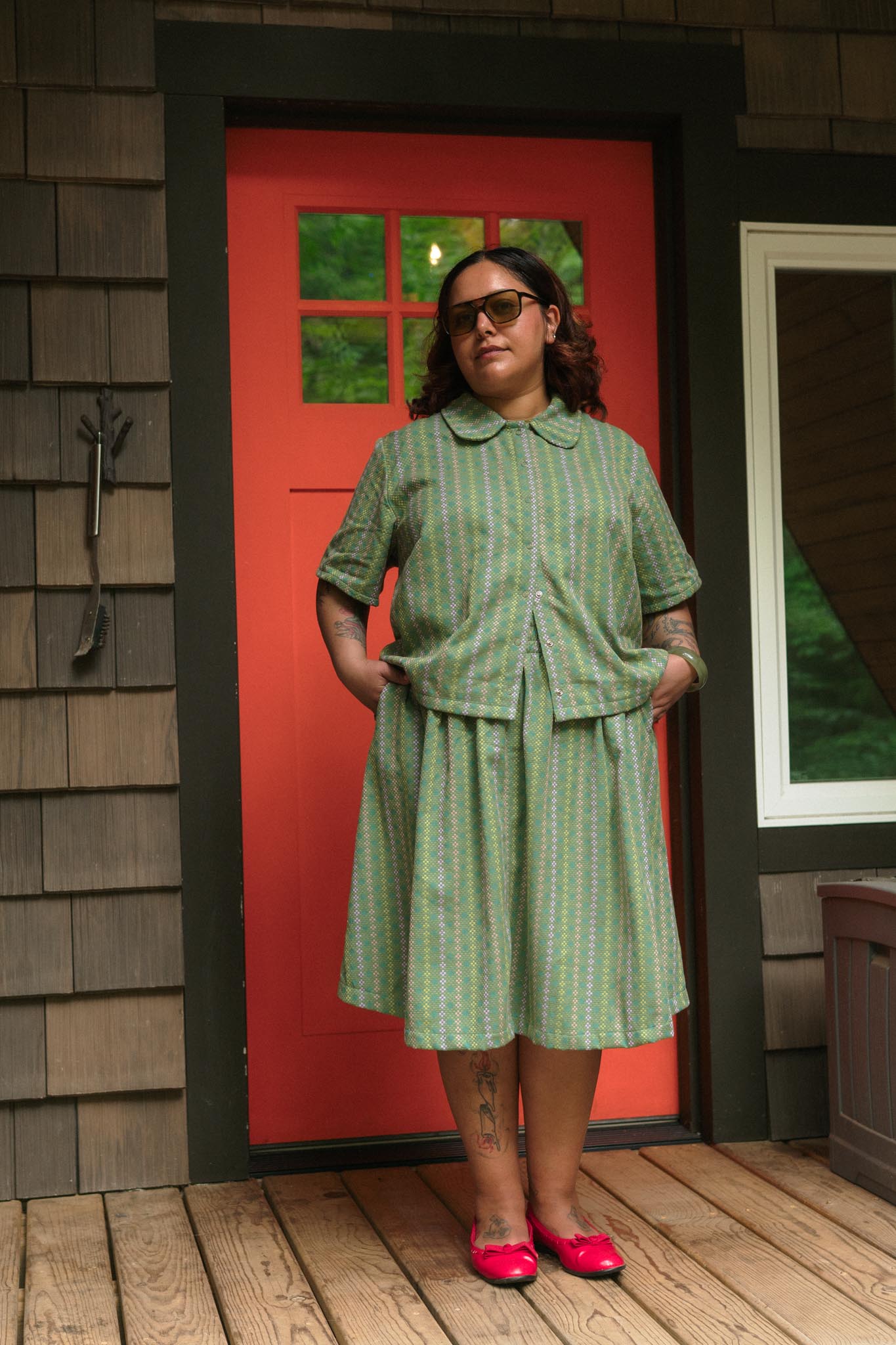 Afternoon Skirt in Aloe
