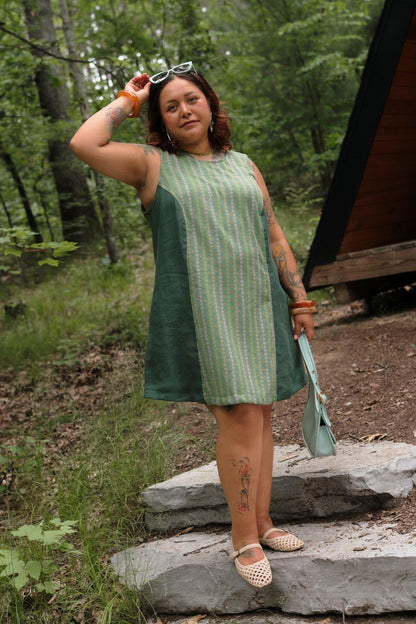Beth Dress in Aloe