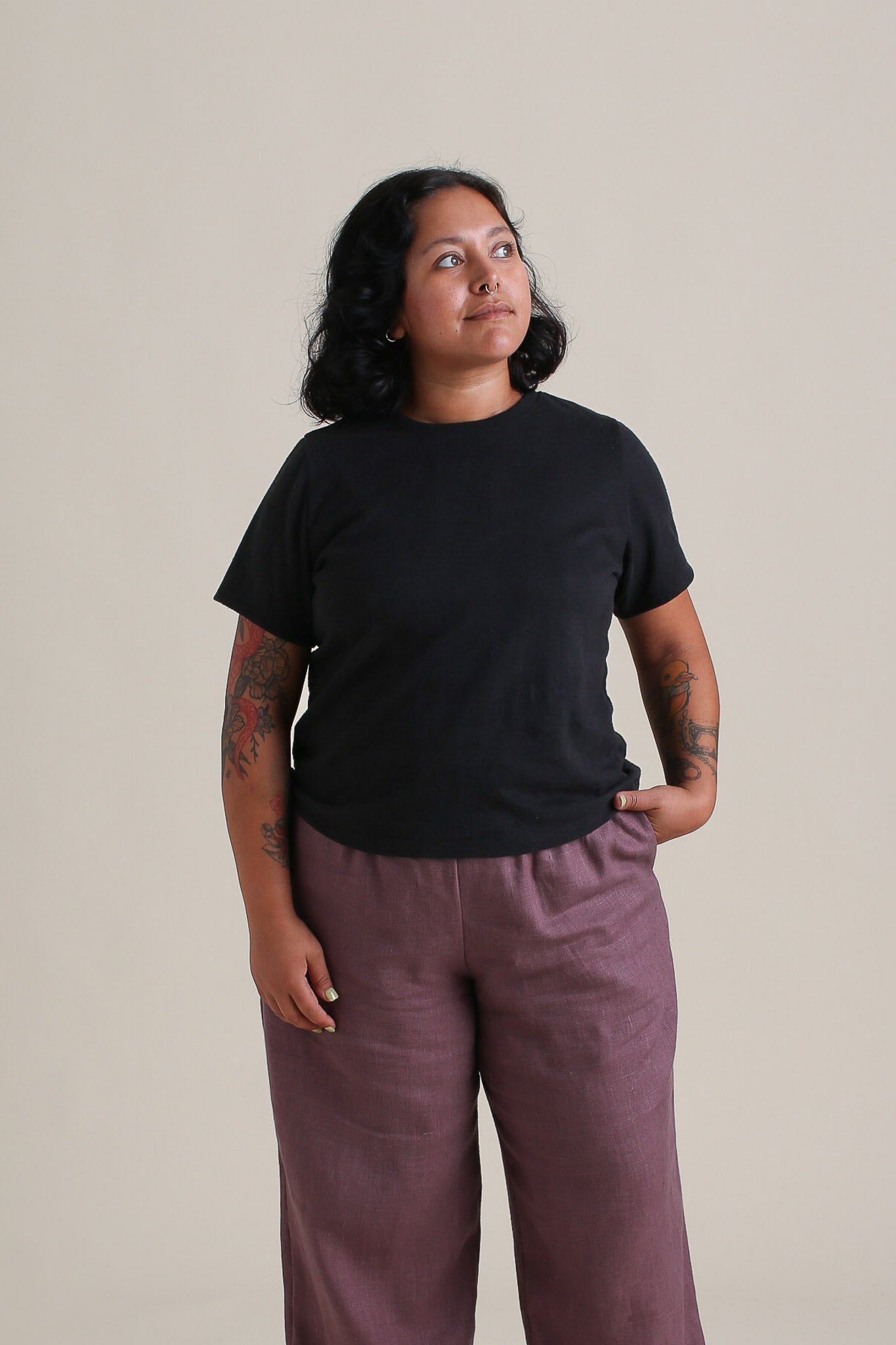 Kronos Tee in Graphite