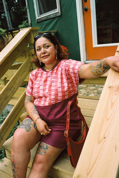Painter Top in Hibiscus