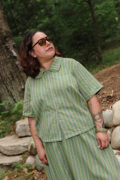 Ruthie Top in Aloe