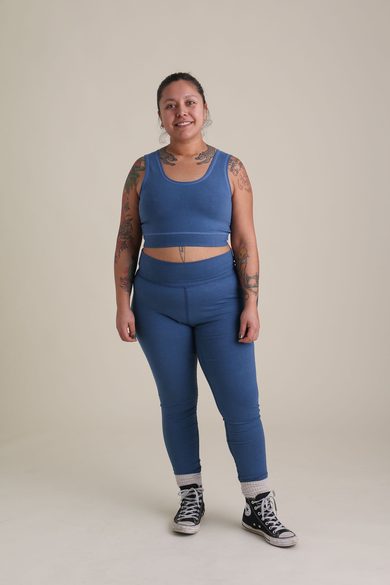 Leggings in Azure