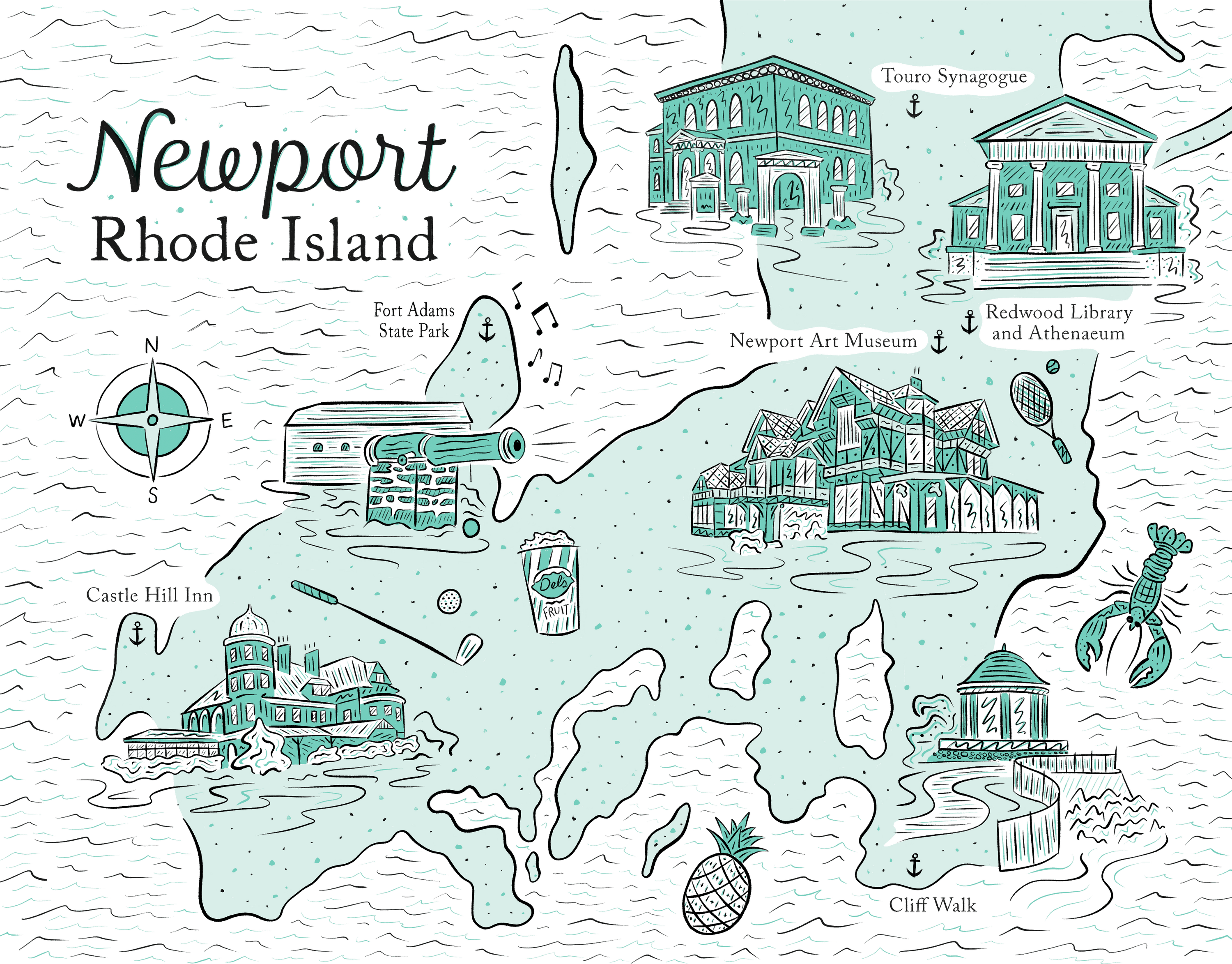Wildsam Field Guides NEWPORT