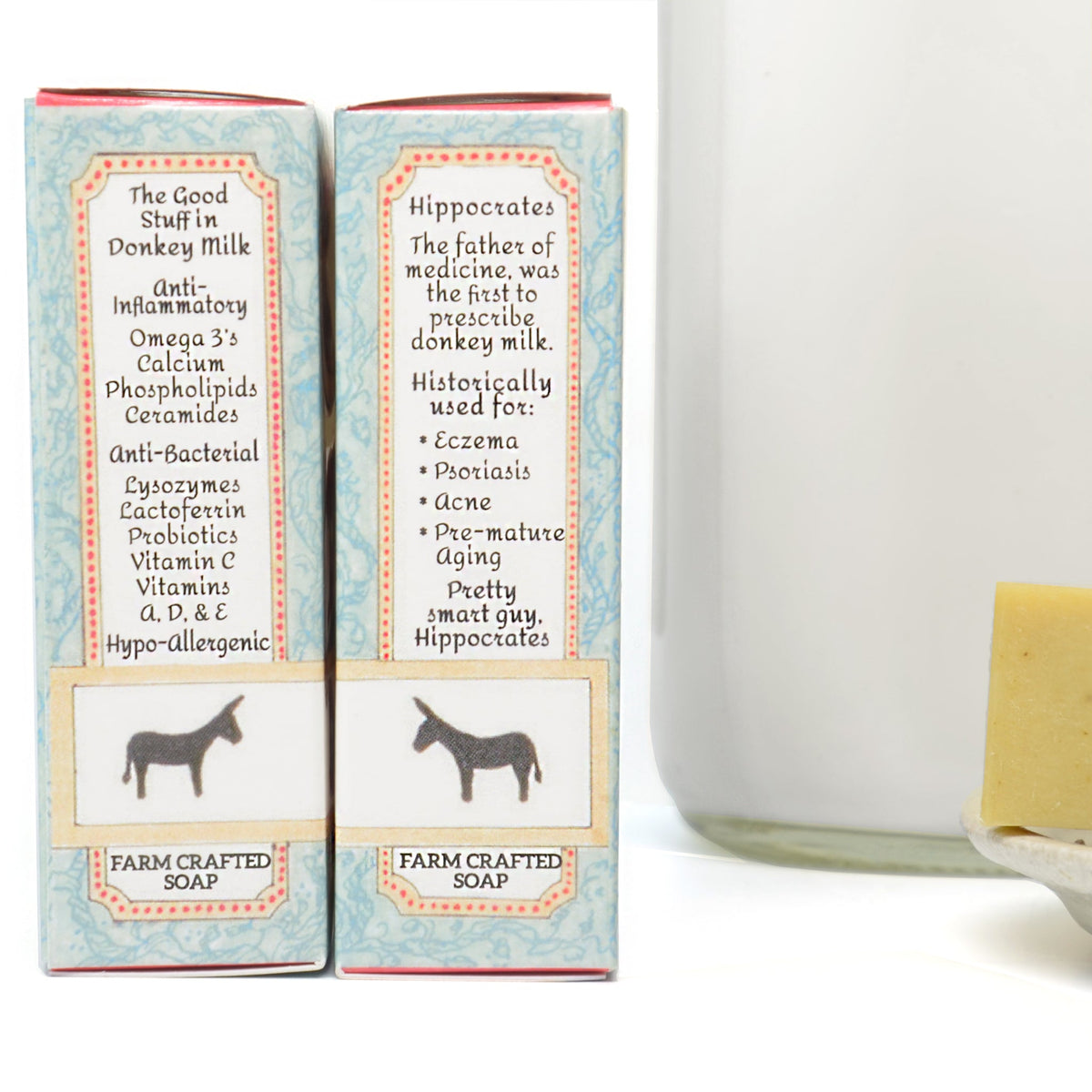Eucalyptus Mint &amp; Moringa Donkey Milk Soap 4.5 oz