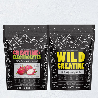 NEW! Wild Creatine Monohydrate, 20 Servings – 100% Pure