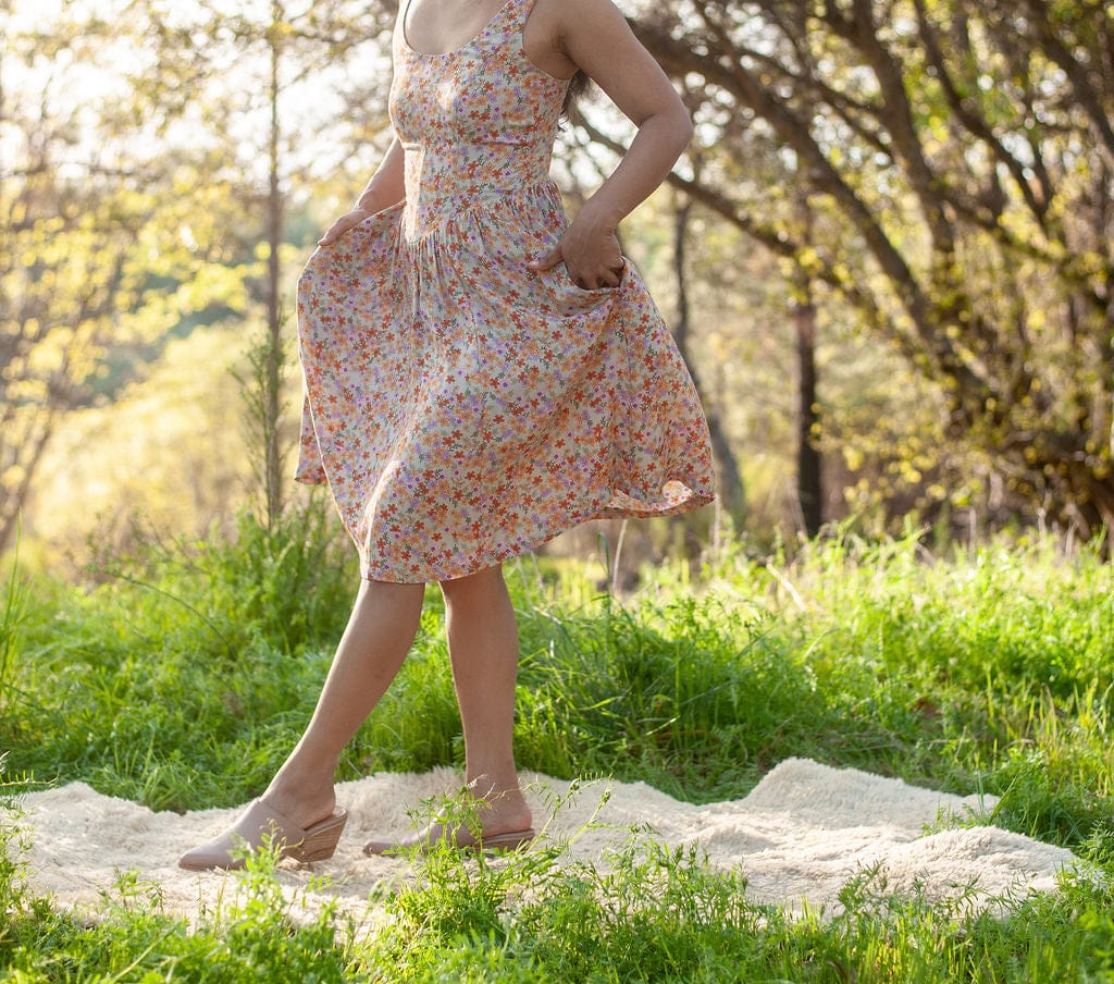 Field Day Dress Agnes dress in Calico Bloom Challis
