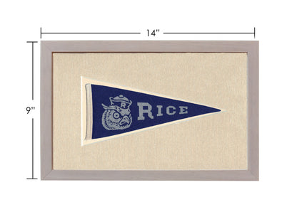 Vintage Rice Pennant