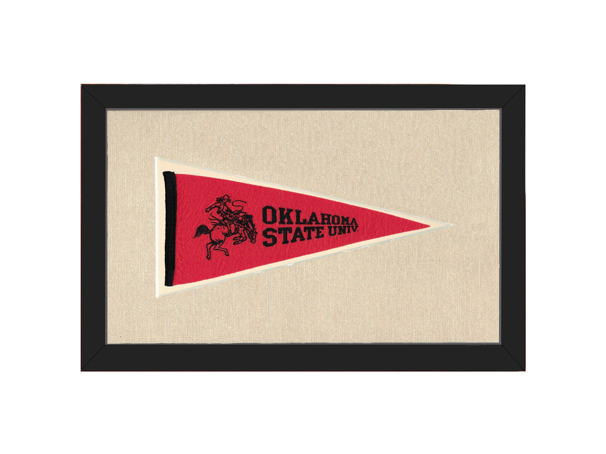 Vintage Oklahoma State University Pennant