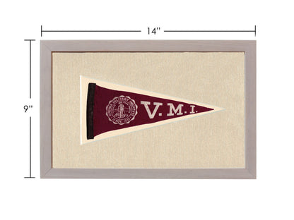 Americana Memories Vintage Pennants and Memorabilia Vintage Virginia Military Institute Pennant