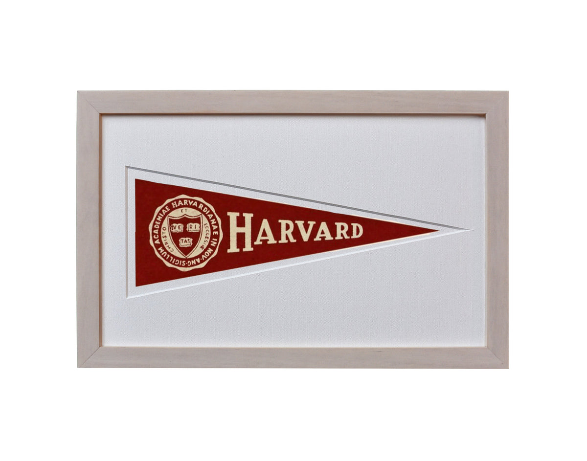 Vintage Harvard University Hormel Pennant