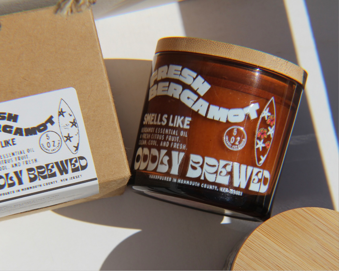 Fresh Bergamot Soy Candle Mini