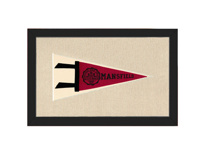 Vintage Mansfield State College Pennant
