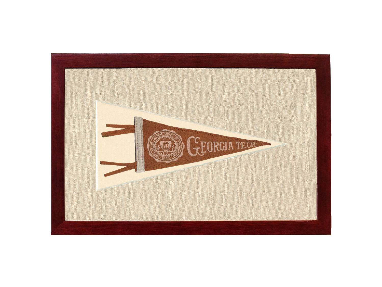 Americana Memories Vintage Pennants and Memorabilia Vintage Georgia Tech Pennant