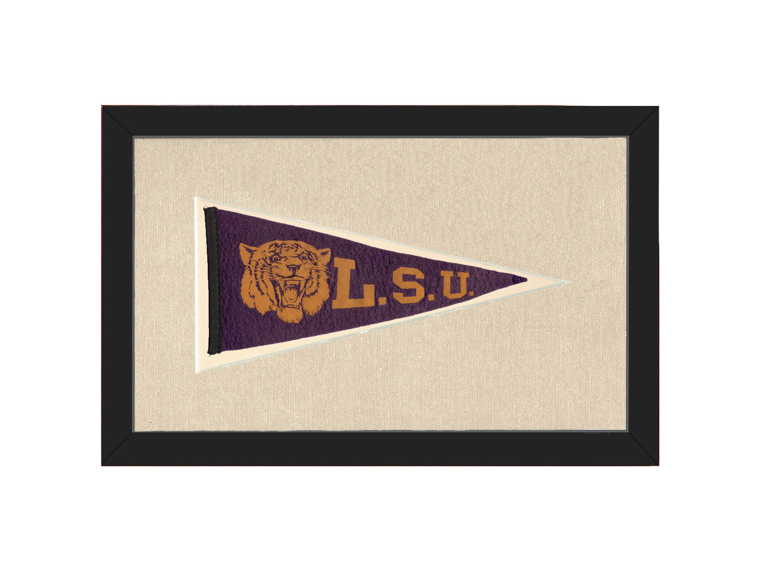 Vintage Louisiana State University Pennant