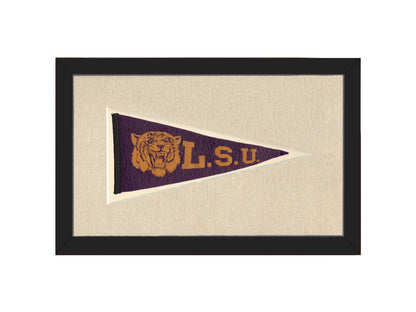 Vintage Louisiana State University Pennant