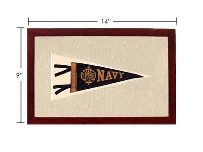 Americana Memories Vintage Pennants and Memorabilia Vintage Navy Pennant