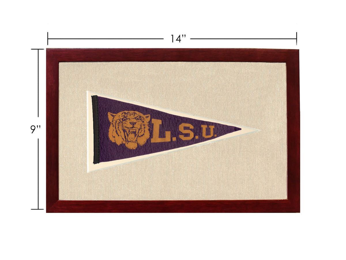 Vintage Louisiana State University Pennant