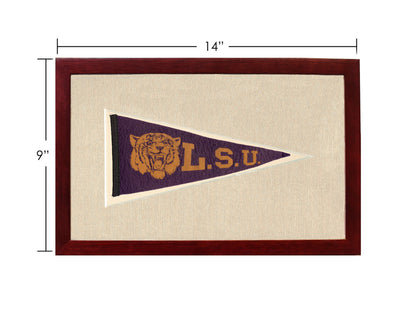 Vintage Louisiana State University Pennant