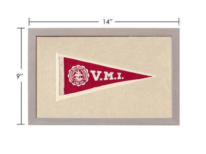 Americana Memories Vintage Pennants and Memorabilia Vintage Virginia Military Institute Pennant