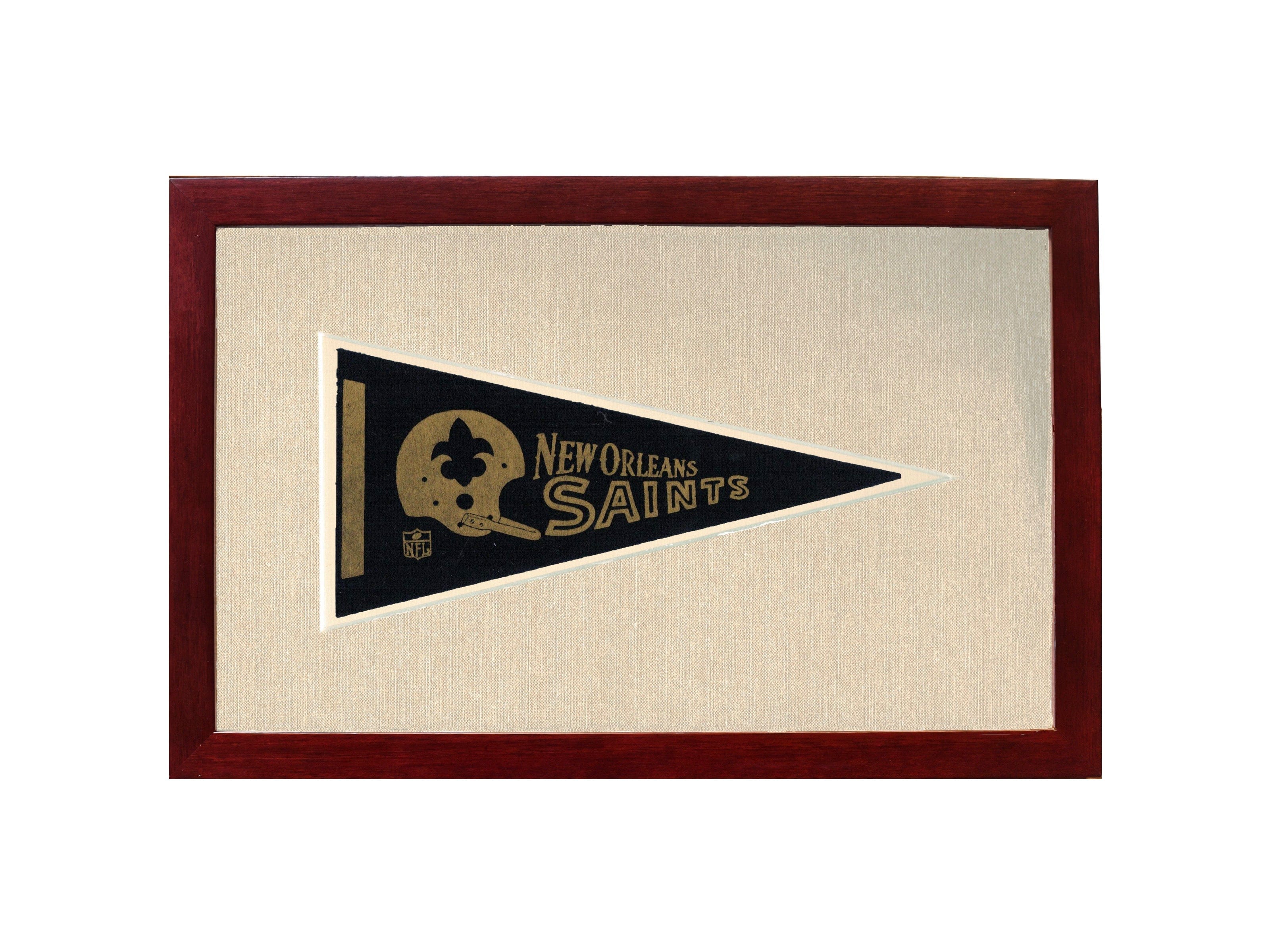 Vintage New Orleans Saints Pennant