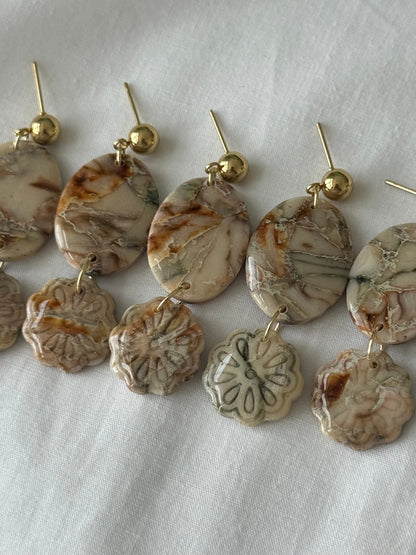 Shop Something Earthy Faux Stone Dangles