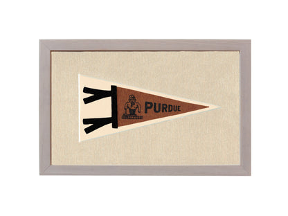 Americana Memories Vintage Pennants and Memorabilia Vintage Purdue Pennant